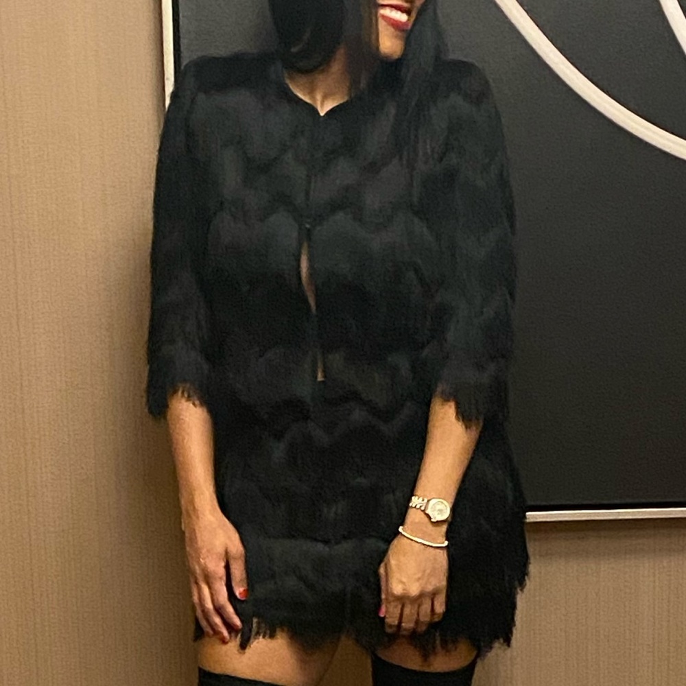 2 piece BCBG shirt and jacket.